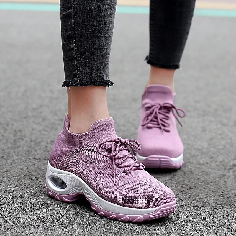 Zapatos De Mujer; Женская теннисная обувь; кроссовки; женская спортивная обувь; устойчивая обувь, увеличивающая рост; кроссовки с воздушной подушкой; Tenis Mujer;