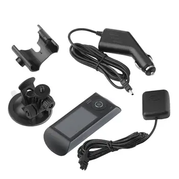 

2.7 Inch Vehicle Car LCD DVR Video Recorder G-Sensor GPS Locator HD Dual Len Camera 140°Wide View Angle Dash Cam Camcorder