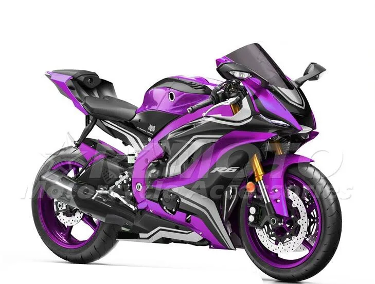 Новый комплект обтекателей для мотоцикла ABS 100% подходит YAMAHA YZF R6 2017 2018 2019 17 18 19
