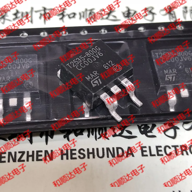 2 шт./T2535-800G-263 800V 25A TO263