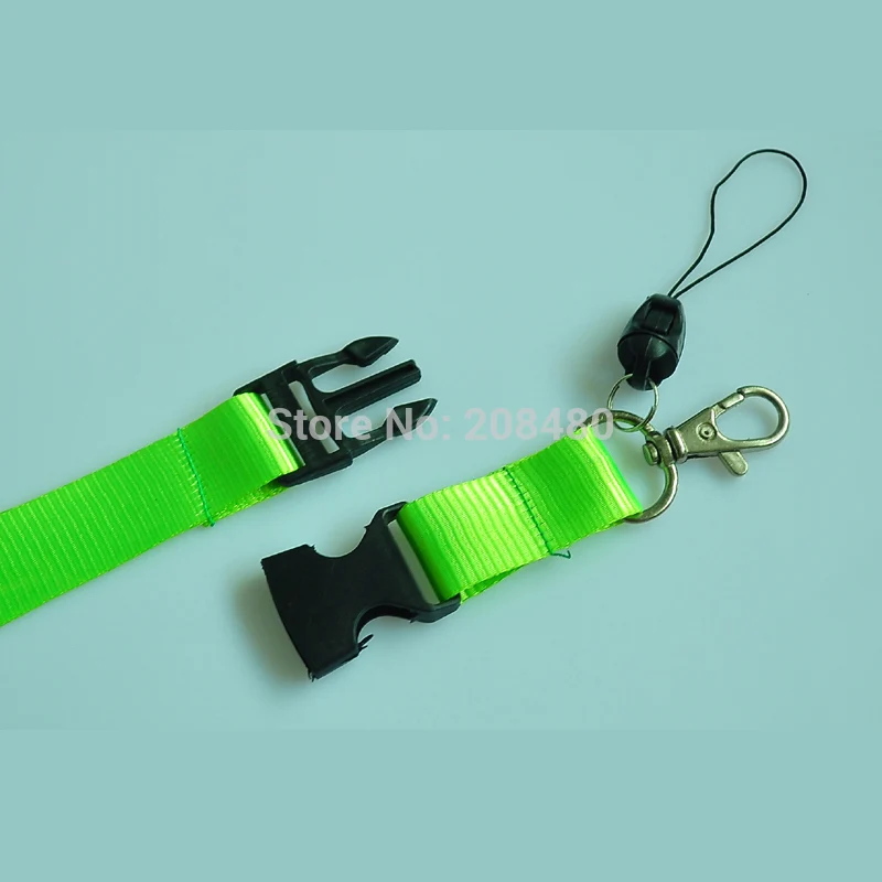 Цепочка брелок однотонная неоново зеленая 12 шт./лот|wholesale lot|lot lotlot keychain |