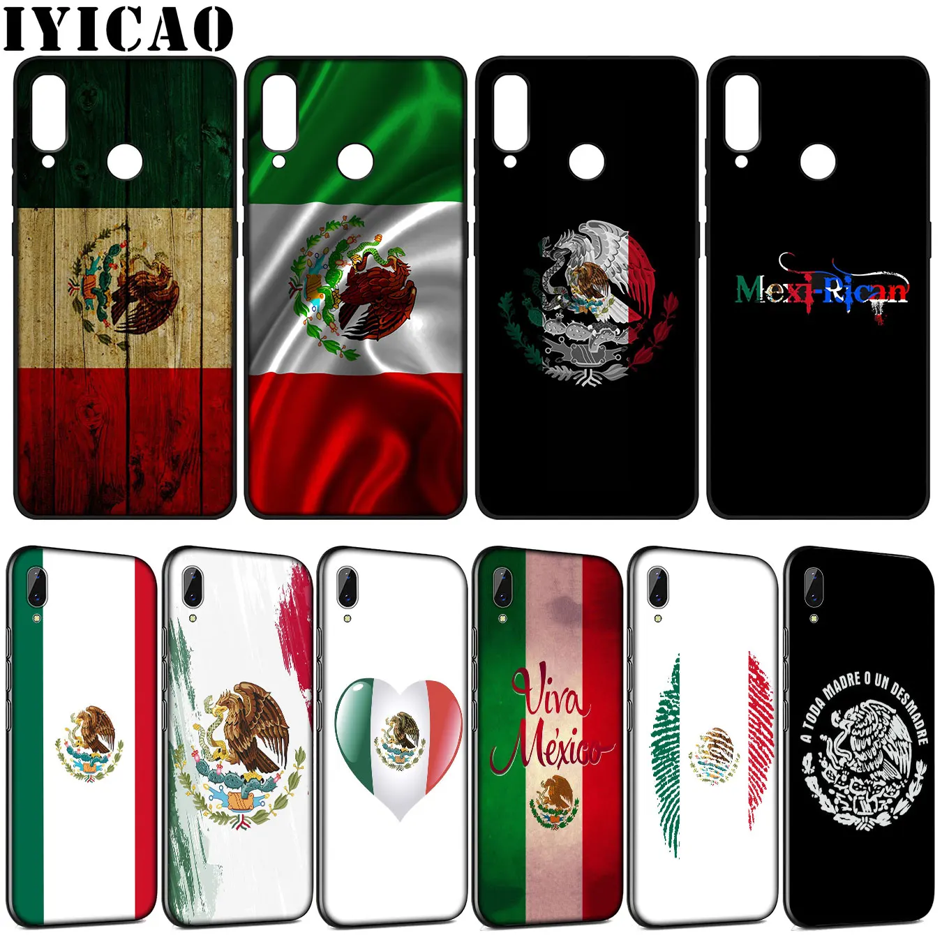 Чехол с флагом Мексики для Huawei Y9 Y7 Y6 Prime 2019 2018 Honor 20 10 9 9X 8C 8X 8 Lite 7C 7X 7A Pro | Мобильные
