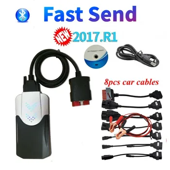 Goedkoop 2020 Nieuwe Vci Vd Ds150e Cdp Pro Plus 2017.R1 2016.R0 Met Keygen Obd2 Obd Diagnose Reparatie Tool Led 3in1 Scanner Auto Accessorie