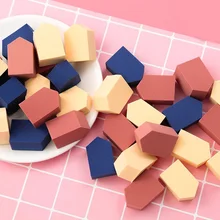 Magic beauty Ho Используйте спонж для нанесения макияжа слоеный высокоэластичный мягкий гибкий макияж Пентагон порошок слоеный влажное и сухое использование 15 шт так мило