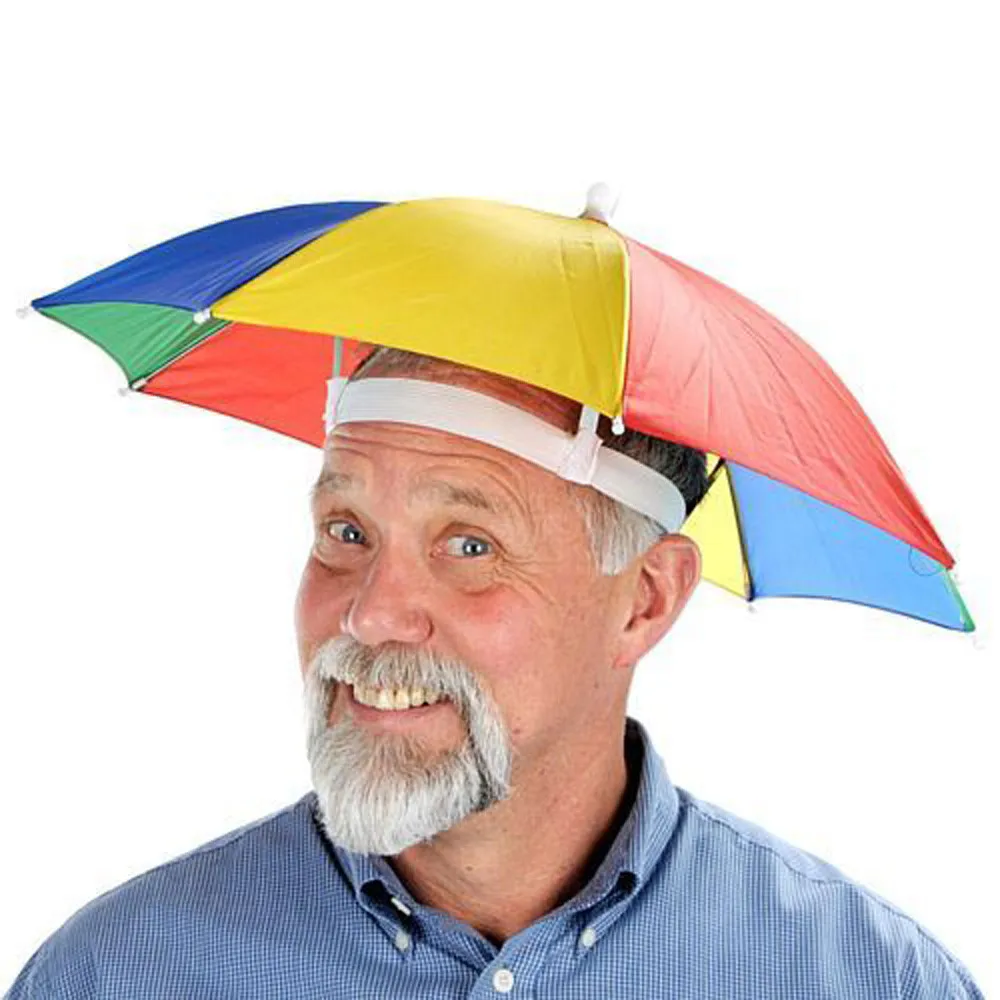 Bucket Hat Foldable Novelty Umbrella 