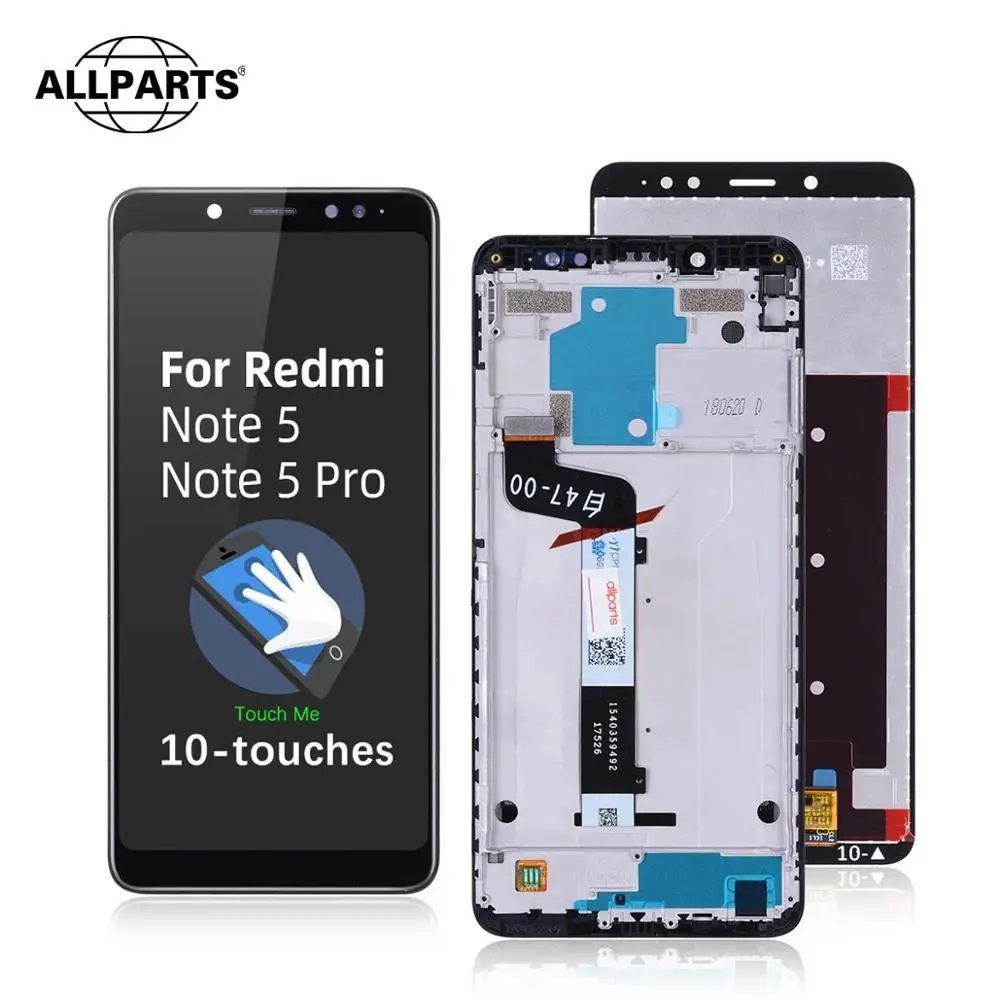Дисплей для Xiaomi Redmi Note 5 Pro Prime LCD в сборе с тачскрином на рамке Оригинал 5.99''