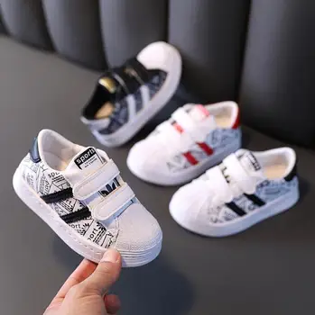 Autumn Kids Sport Shoes Boys Girl Sneakers Baby Children Shoes Fashion White Flat Sport Breathable Toddler Casual Student Shoes 1