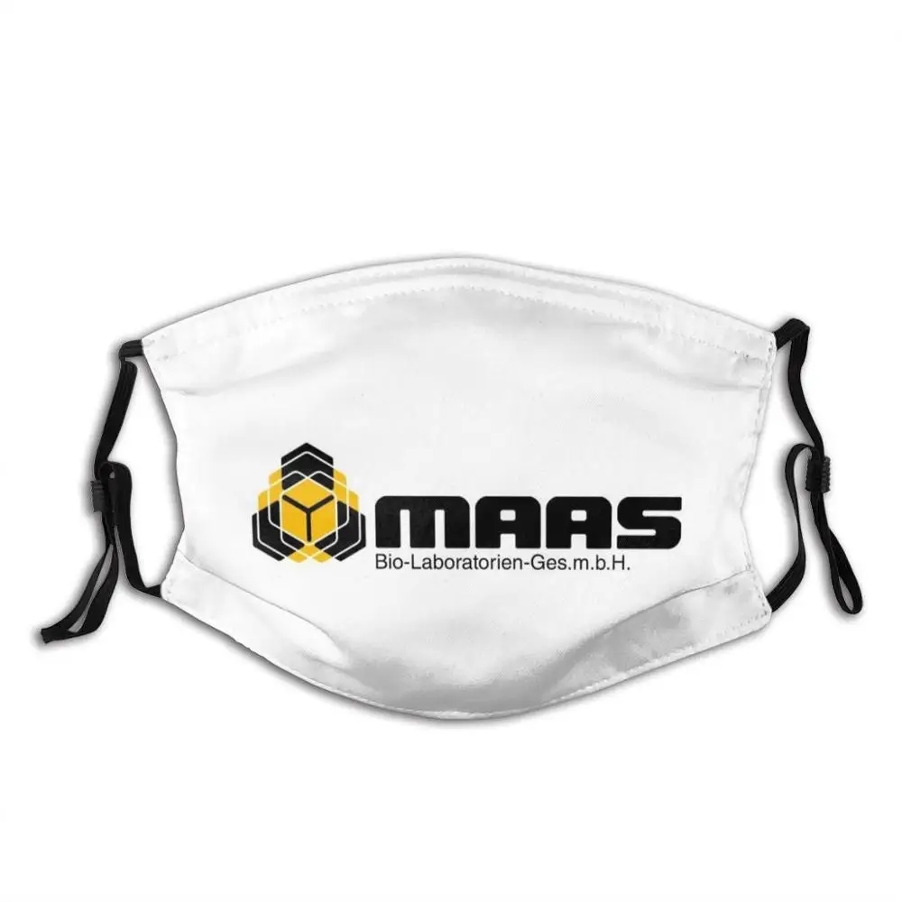 Фото Maas Biolabs (нейромант) смешная печать многоразовый фильтр Pm2.5 маска для лица нейромант хакер киберпространство Электроника логотип матрица №1