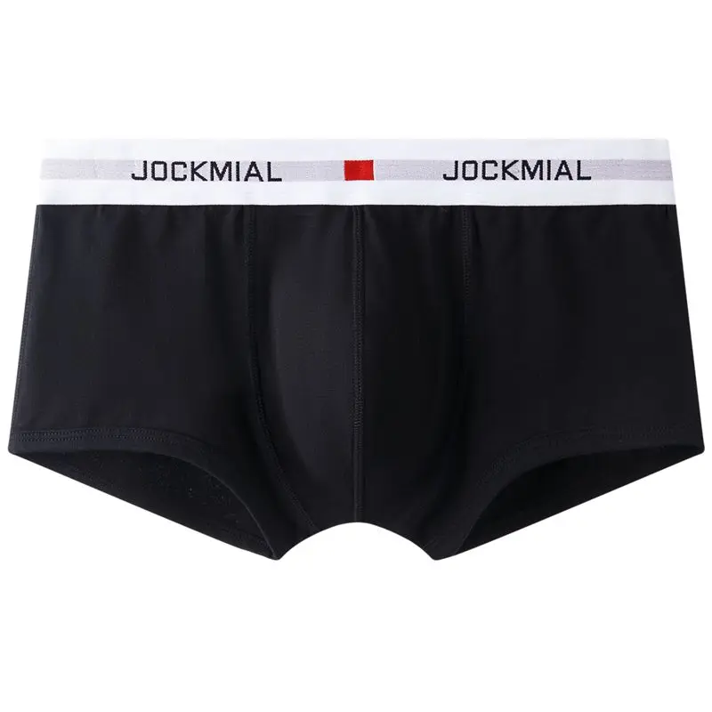 Jockmail, фирменное Мужское нижнее белье, новинка, мужские боксеры, хлопковые дышащие мужские трусы, u-образные выпуклые мужские боксеры, шорты, Calzoncillo slip homme