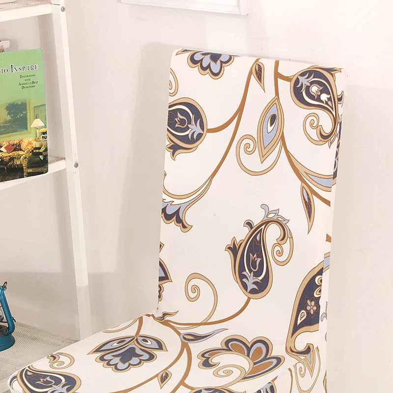 New Arrival 1/2/4/6pc Chair Cover Washable Removable Big Elastic Seat Arm Covers Slipcovers Stretch For Banquet Hotel