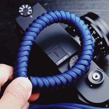 

hand-woven Nylon rope Camera Wrist Strap Wrist Band for Mirrorless Digital Camera Leica Canon Fuji Nikon Olympus Pentax Sony