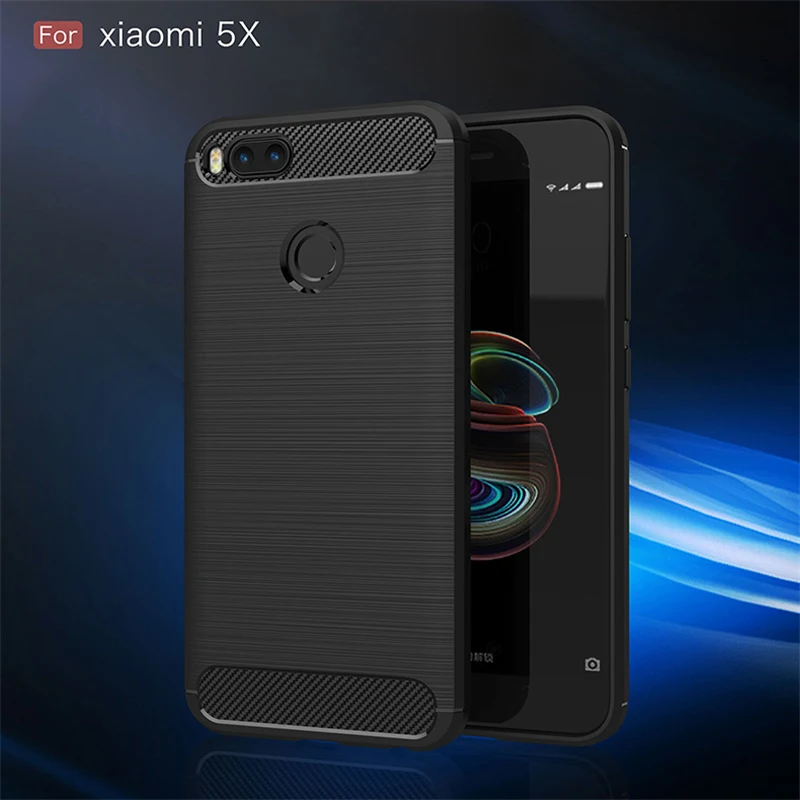 Ударопрочный Мягкий ТПУ чехол из углеродного волокна для Xiaomi Redmi Note 6 5 4 3 Pro 5A 4X4 Global