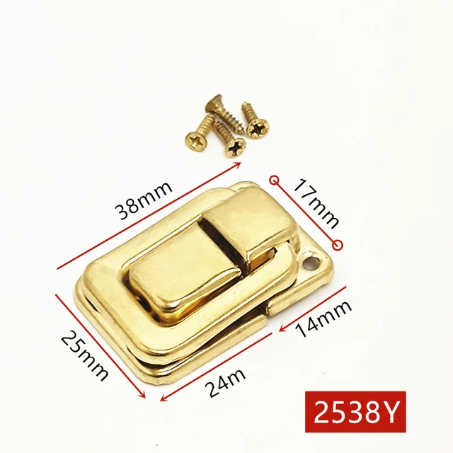 Gold 38x25mm
