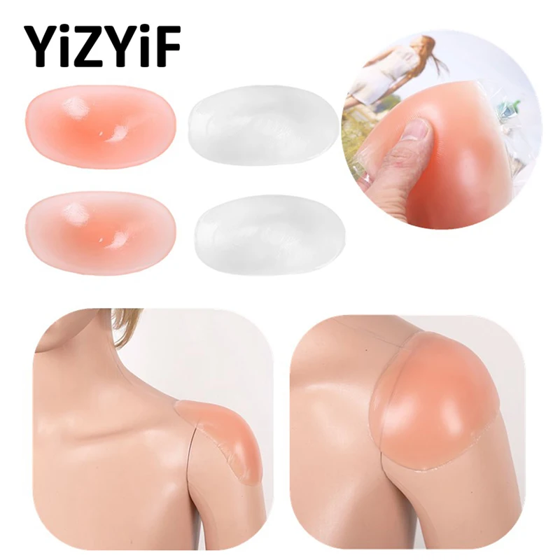 

Women Soft Silicone Shoulder Enhancer Shoulder Pads Self-Adhesive Shoulder Push-up Pads Shoulder Padding Clothes Accessories