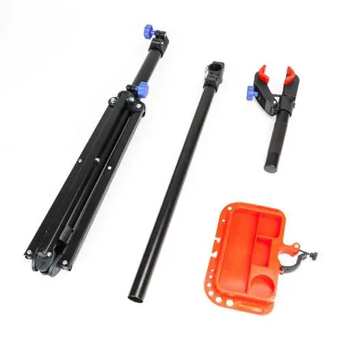 

Foldable Adjustable Bike Trainer Red Tray Red Clip Mouth