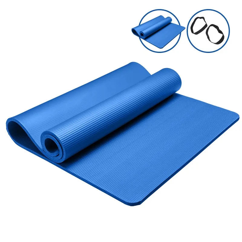 Тренировочный мат 10/15 мм толщиной нескользящий ковер для пилатеса йоги Похудение ковры для тренировок складной коврик для фитнеса Для Фитнес