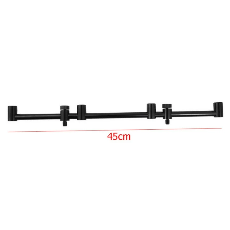 

Aluminium Alloy Fishing Rod Stand Holder Windproof Anti Falling Snag Bar Connector For Bite Alarm Carp Fishing Supplies Bracket.