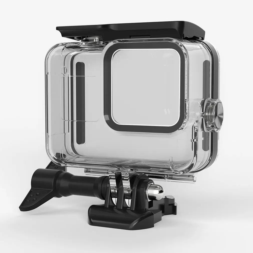 60 м Корпус для GoPro HERO 8 черный жесткий защитный чехол для Go Pro Hero8 аксессуары для спортивной камеры