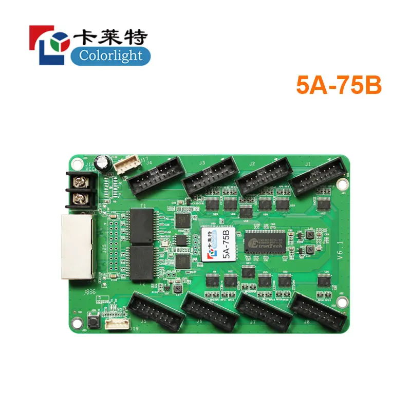 Colorlight synchronous receiving card 5a-75b 5a use for led display screen controller card for small pixel led display