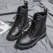 Женские ботинки martin; коллекция года; сезон осень-зима; новые ботинки в английском стиле; прогулочная обувь; высокая женская спортивная обувь; ZQ-138