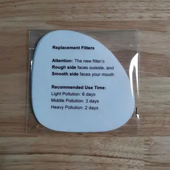 

100pcs (10pcs/Bag) of Replacement Filters for Reusable N95 Face Masks, Free Shipping by DHL