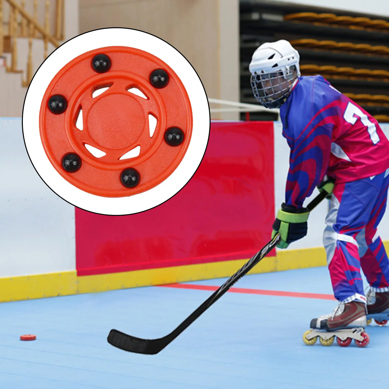 Details about   1pcs Ice Hockey Ball Pucks Rubber Hockey Game Dedicated Training Supplies Balls 