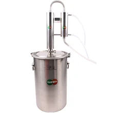 Yuewo 12 литров 3 галл домашний дистиллятор Самогон Еще спиртные напитки Вода спирт масло бойлер вино MakingThumper бочонок набор для варки