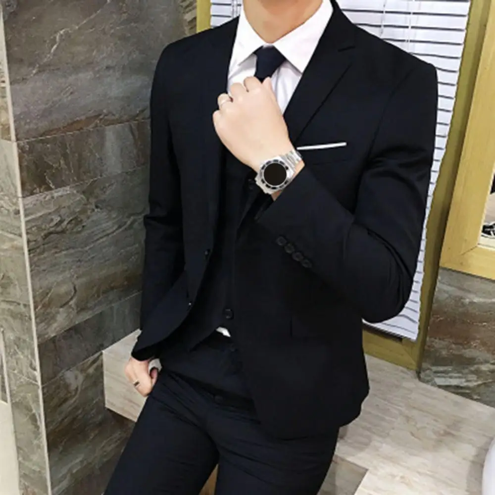 2021Men Casual Blazers Autumn Spring Solid Color Long Sleeve Lapel Slim Blazers Jacket Outwear пиджак мужской ropa de hombre