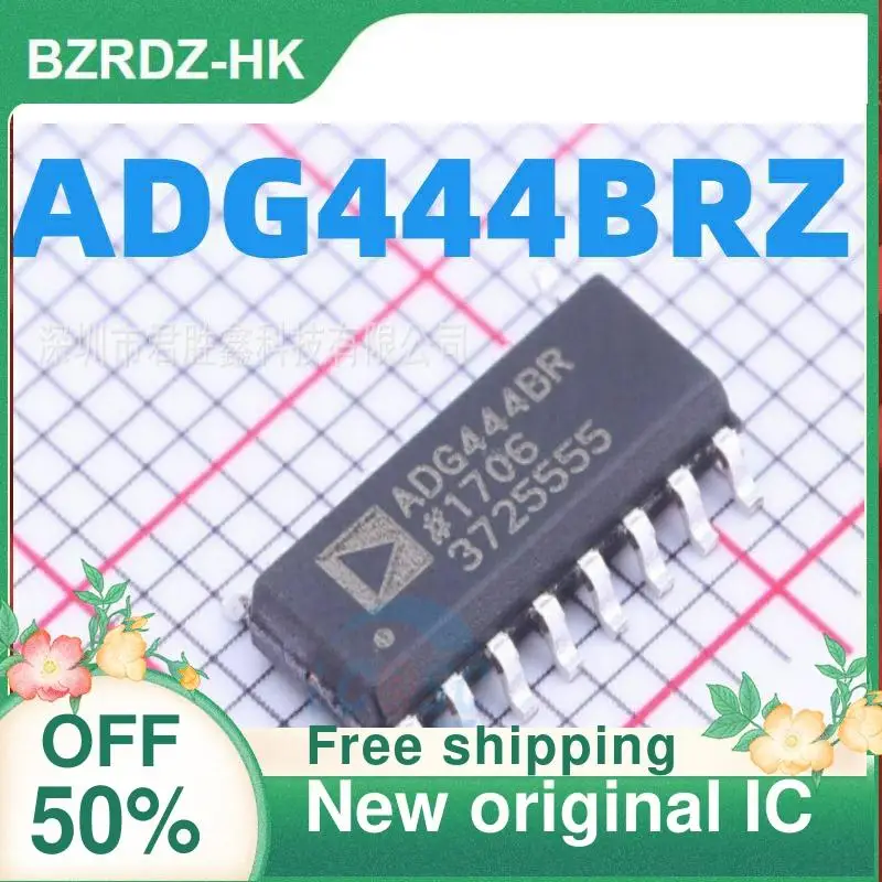 

2-10PCS/lot ADG444 ADG444BR ADG444BRZ SOP-16 New original IC