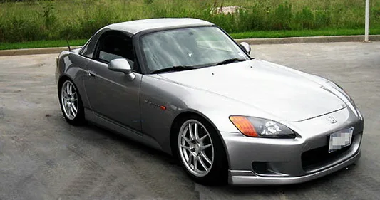 FRP передняя губа для Honda S2000 2000-2003 AP1 JDM стиль углеродного волокна/стекловолокна передняя губа тела комплект тюнинг отделка для S2000 Racing