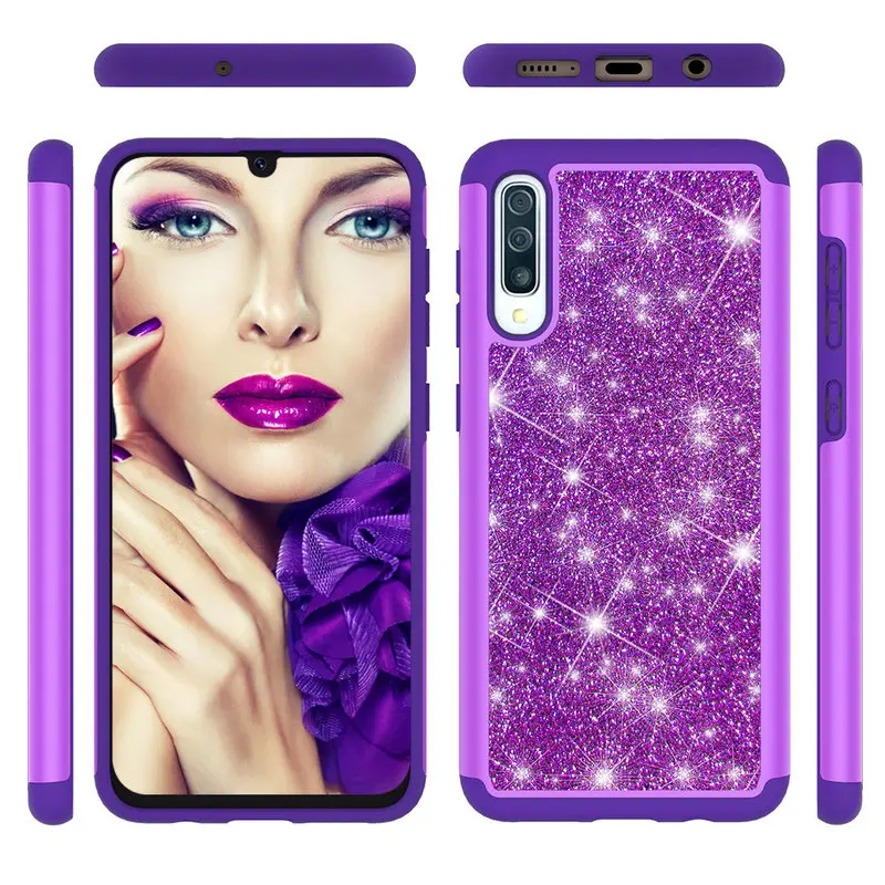 Шикарный Блестящий Роскошный чехол для samsung A50 Чехол samsung A20E Etui A50s A30s A20 E задняя крышка для samsung Galaxy A30 чехол A 50 20