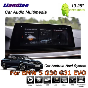 

10.25" Android Player Carplay For BMW 5 Series M5 G30 G31 G38 F90 EVO 2017-2019 Stereo Car Carplay GPS Map Navigation System