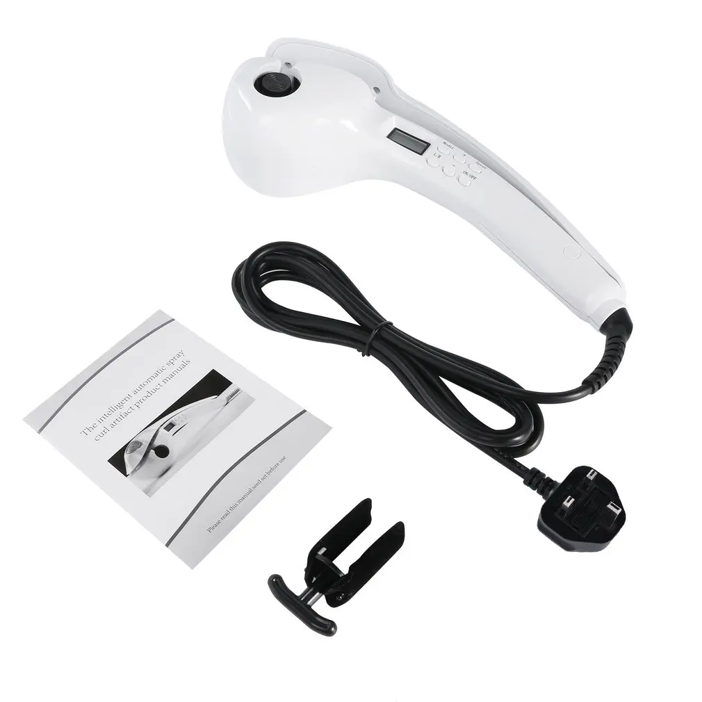 

Automatic Spray Curlers Magic Steam Liquid LCD Temperature Curling Iron Does Not Hurt Hair Curlers Rollers Plasticst Elect