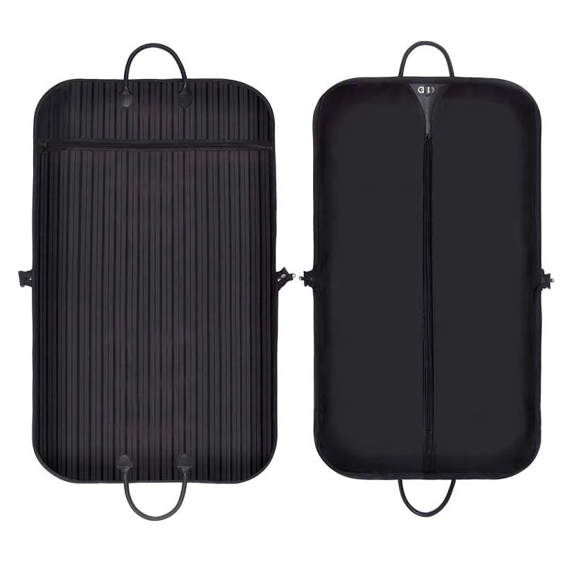 

Dustproof Coat Clothes Garment Cover with Hanger Clothing Storage Bag Case For Business Formal Suits