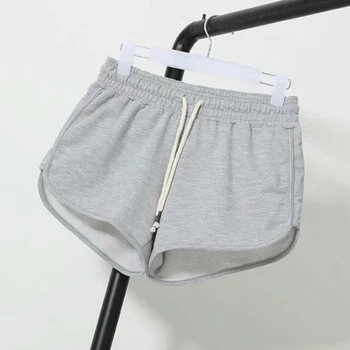 

Woman High Waist Casual Shorts Summer Shorts Female Black White Loose Beach Sexy Short