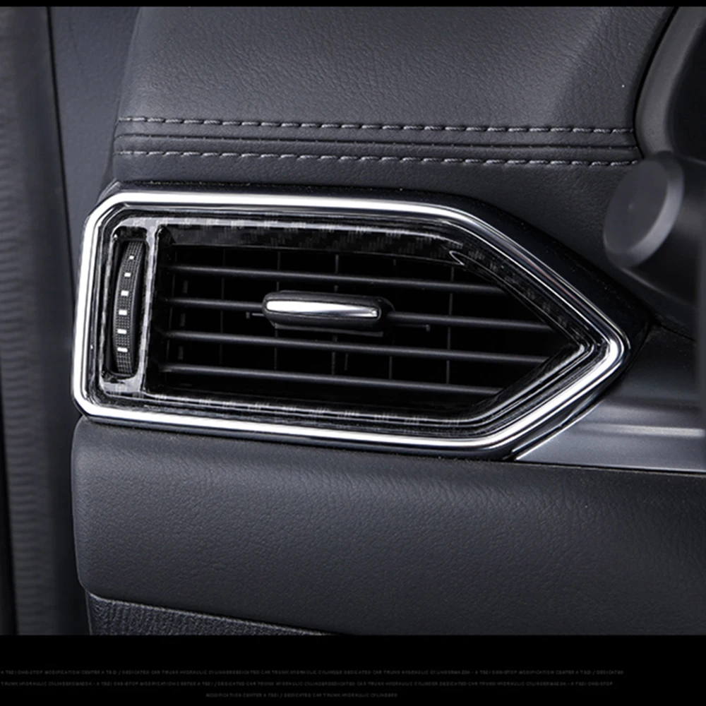 

for mazda cx-5 CX5 2017 2018 2019 Car central control panel air conditioner Vent outlet trim Cover Interior Mouldings