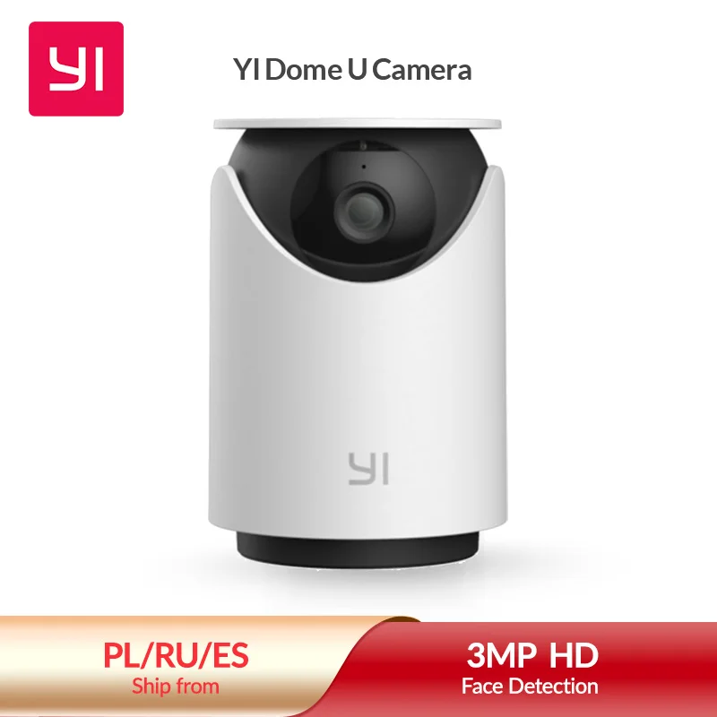  YI Dome U Security 2K домашняя ip камера для панорамирования и наклона с Wi Fi человеком и домашним животным AI видео наблюдение голосовой помощник …