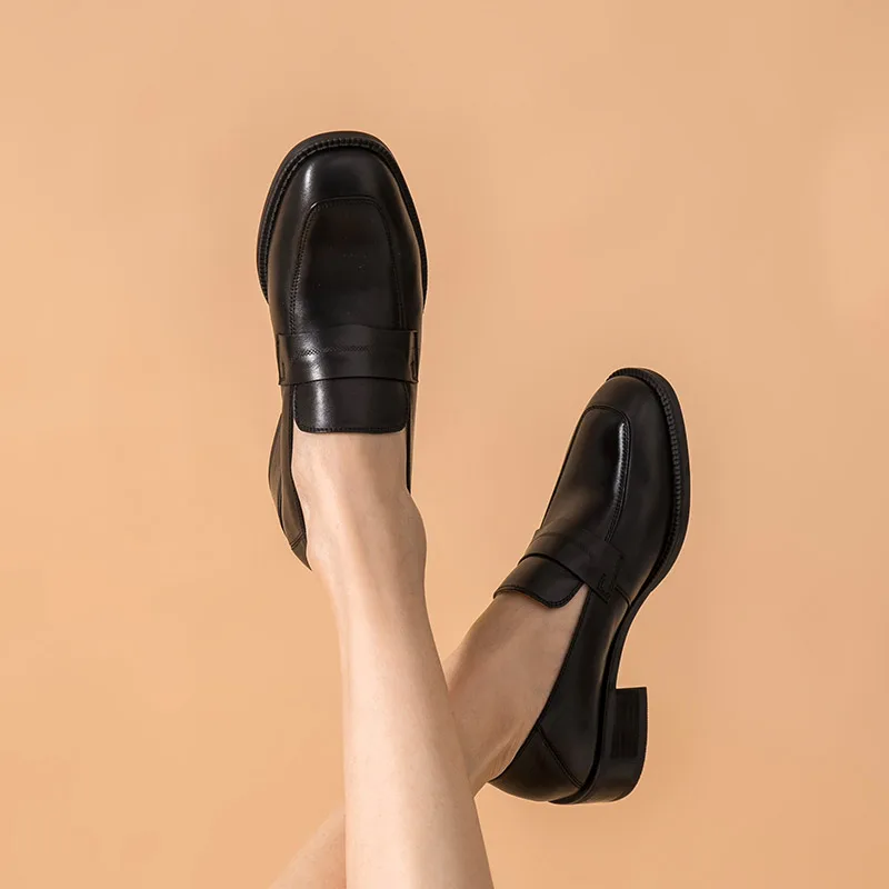 Womens penny loafer heels Clearance