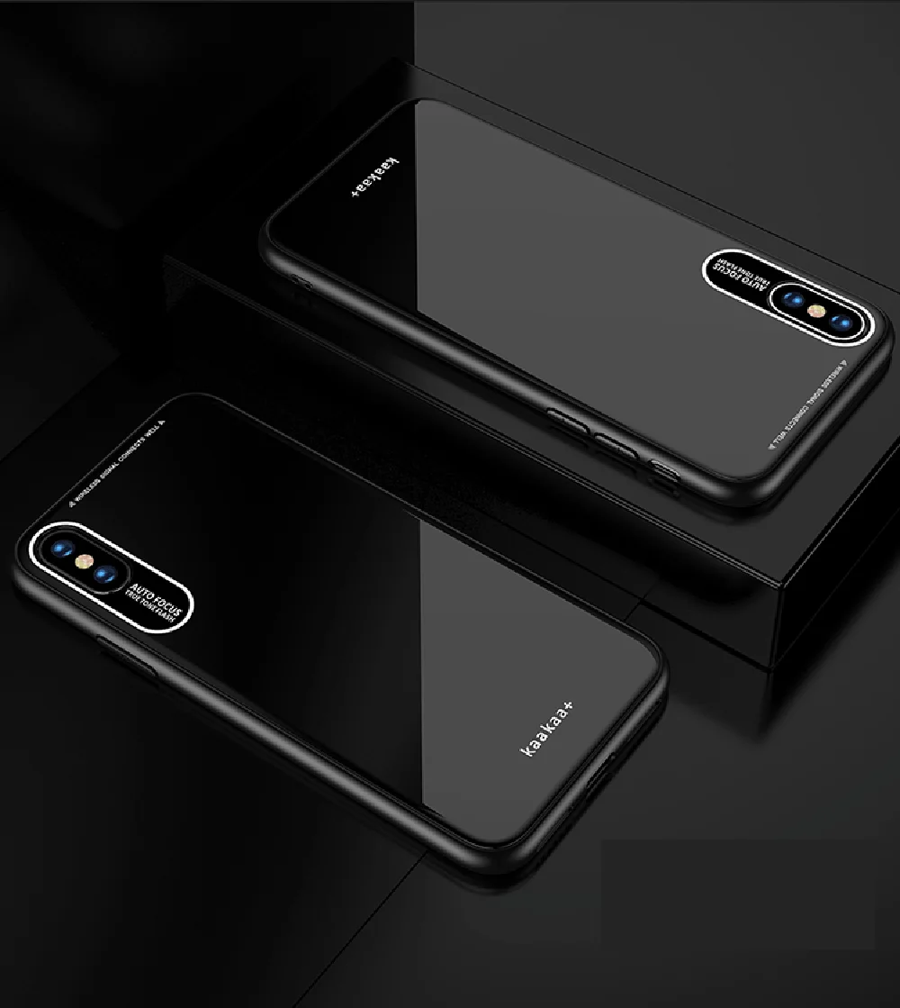 Глянцевый чехол для телефона из оргстекла iphone 6 6s 7 8 plus X XR XS MAX 11 pro max яркая задняя