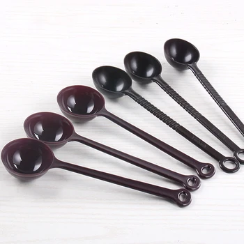 

10g Plastic Coffee Beans Measuring Spoons Long Handle Milk Powder Tea Measuring Scoop Kitchen Tools