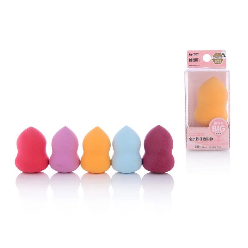 

Ke li pao shui da Gourd Water Droplet Makeup Puff Wet And Dry Dual Purpose Hydrophilic Non-Latex Cosmetic Egg Puff Batch