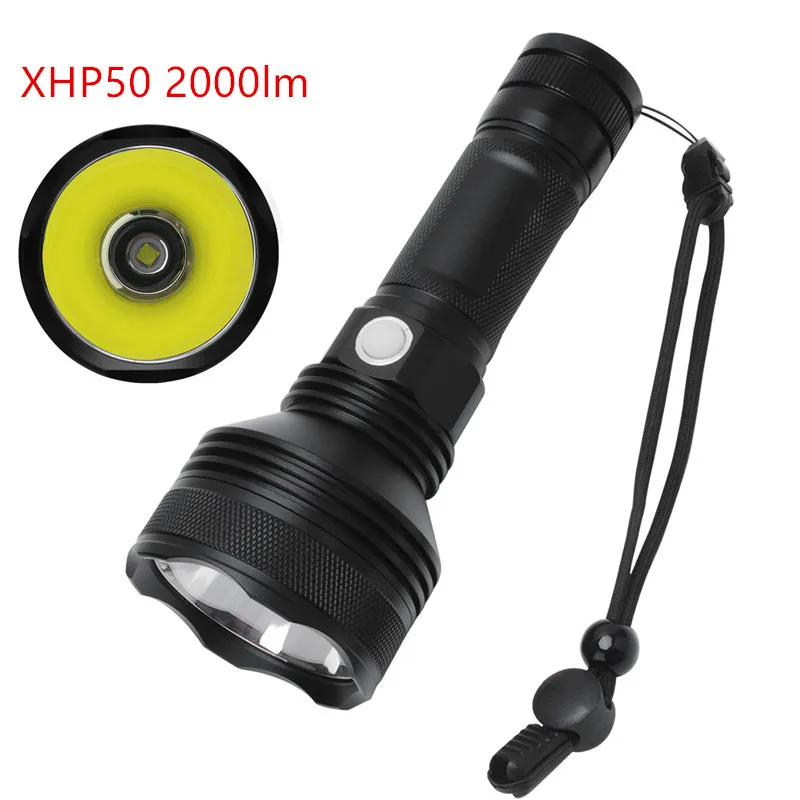BORUiT C10 светодиодный фонарик высокой мощности 2300LM XHP50 4500k 3 режима Перезаряжаемый