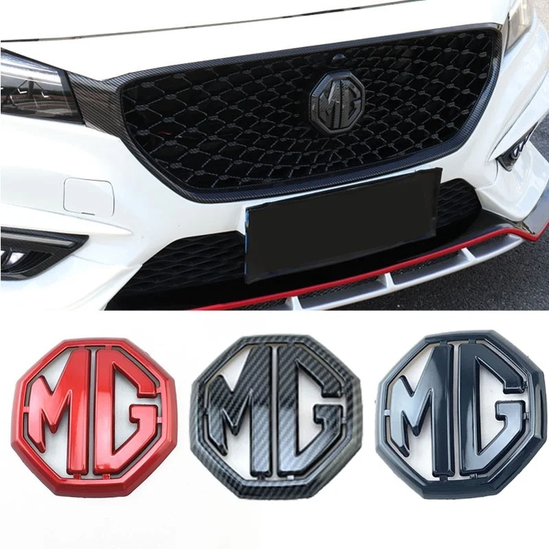 

3pcs Decal For MORRIS GARAGE MG 6 MG6 Front Grille Trunk Boot Emblem Plastic Steering Wheel Sticker Exterior Interior Decoration