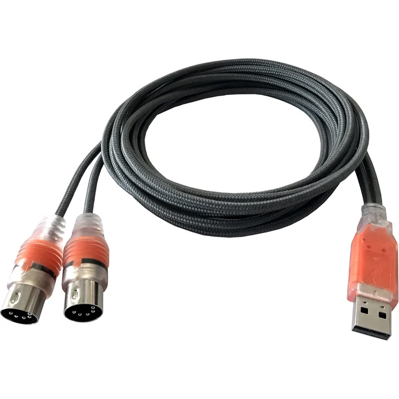 ESI MIDIMATE eX USB MIDI 인터페이스 케이블(2개의 I/O 포트 포함)(5.9')