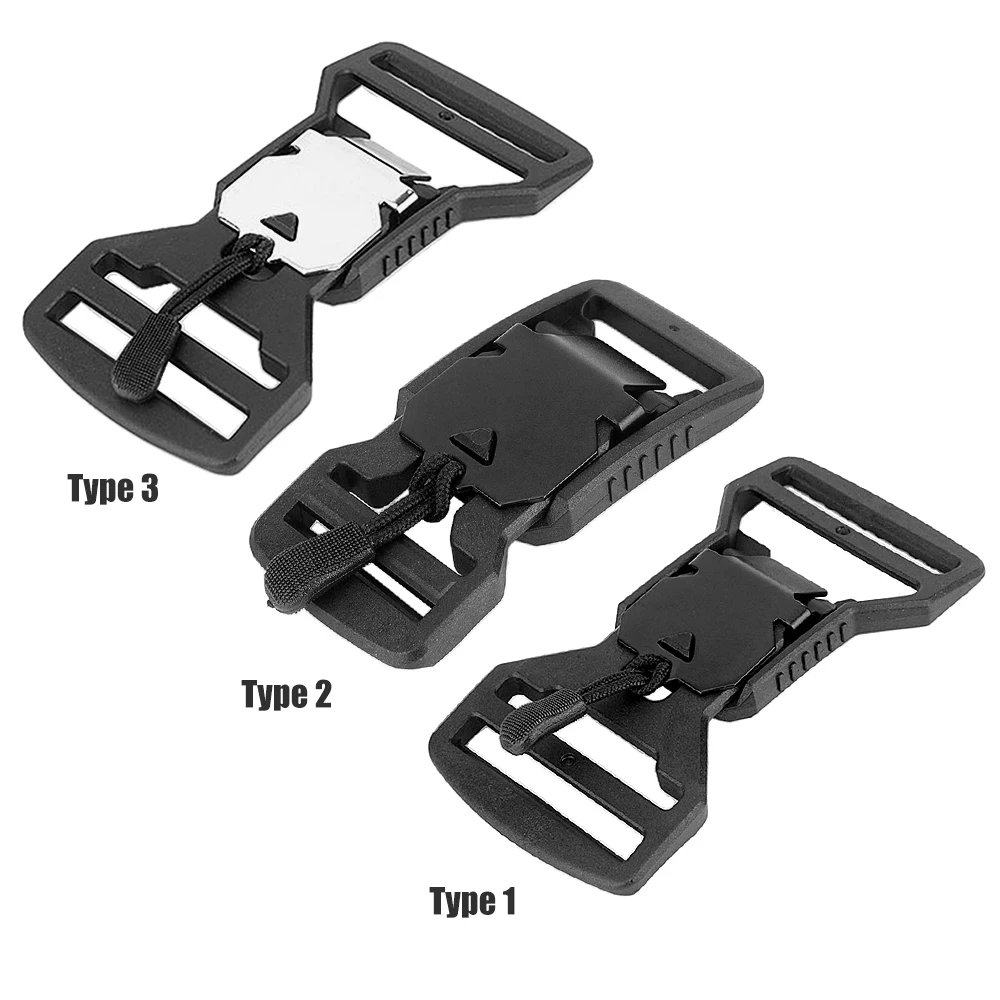 Universal Magnetic Buckle Belt Side Release Buckle Adjustable DIY Belt Buckle