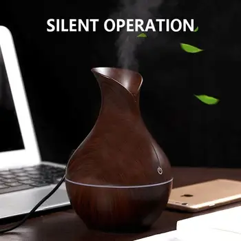 

Aromatherapy Air Humidifier Humidifier Be Quiet Diffuser Wood Grain Stylish New Car Living Room Office Auto