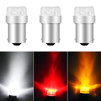 

2pcs Car Light Bulb 1156 BA15S P21W S25 7506 R5W Car Leds Lights 2835 SMD Rear Turn Lamp Signal Lamp Backup Light