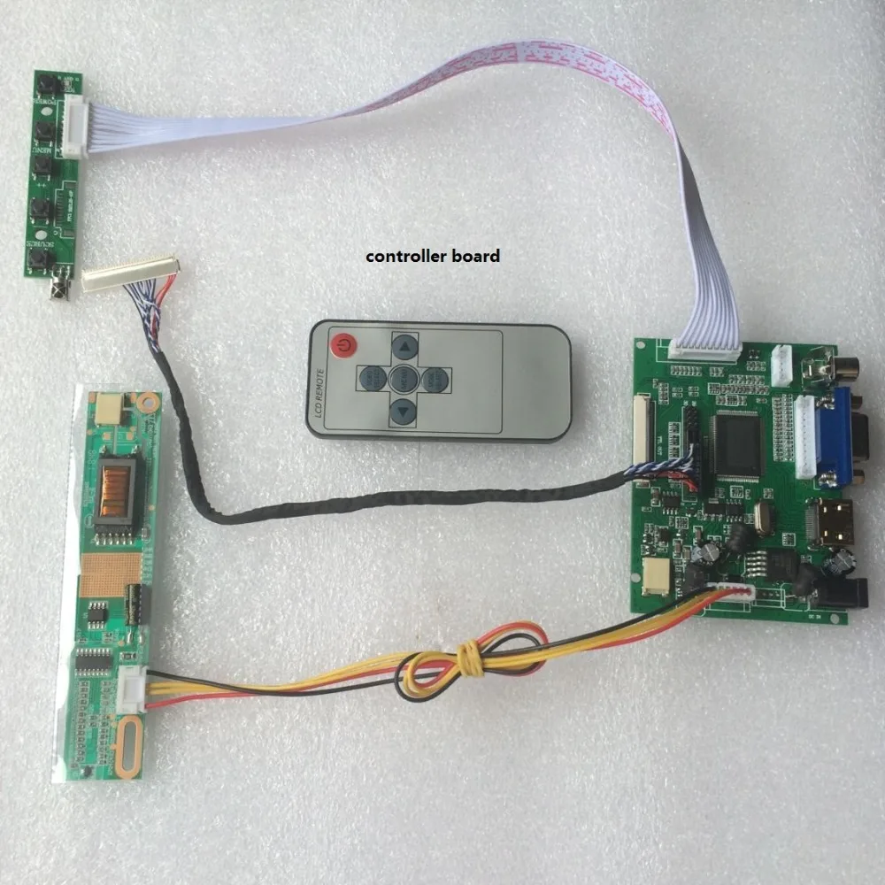 Экран 30pin 1024 × 768 ПАНЕЛЬ 14," для LTN141XB/B141XG05 LTN141XB-L04 DVI l монитор светодиодный пульт дистанционного управления для комплекта VGA плата контроллера 2AV