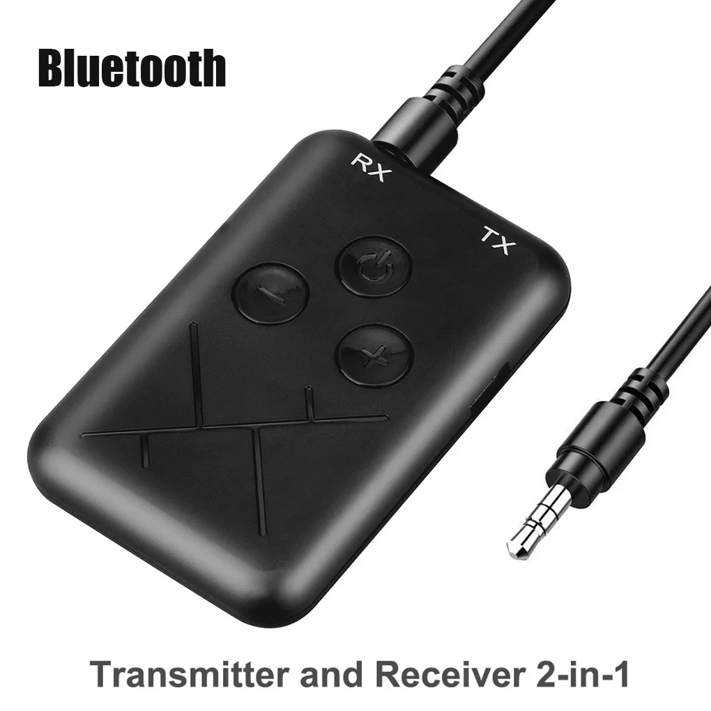 

3.5mm Audio Wireless Bluetooth 4.2 Transmitter Receiver 2 in 1 Stereo Audio Adapter for TV Car Speaker Music
