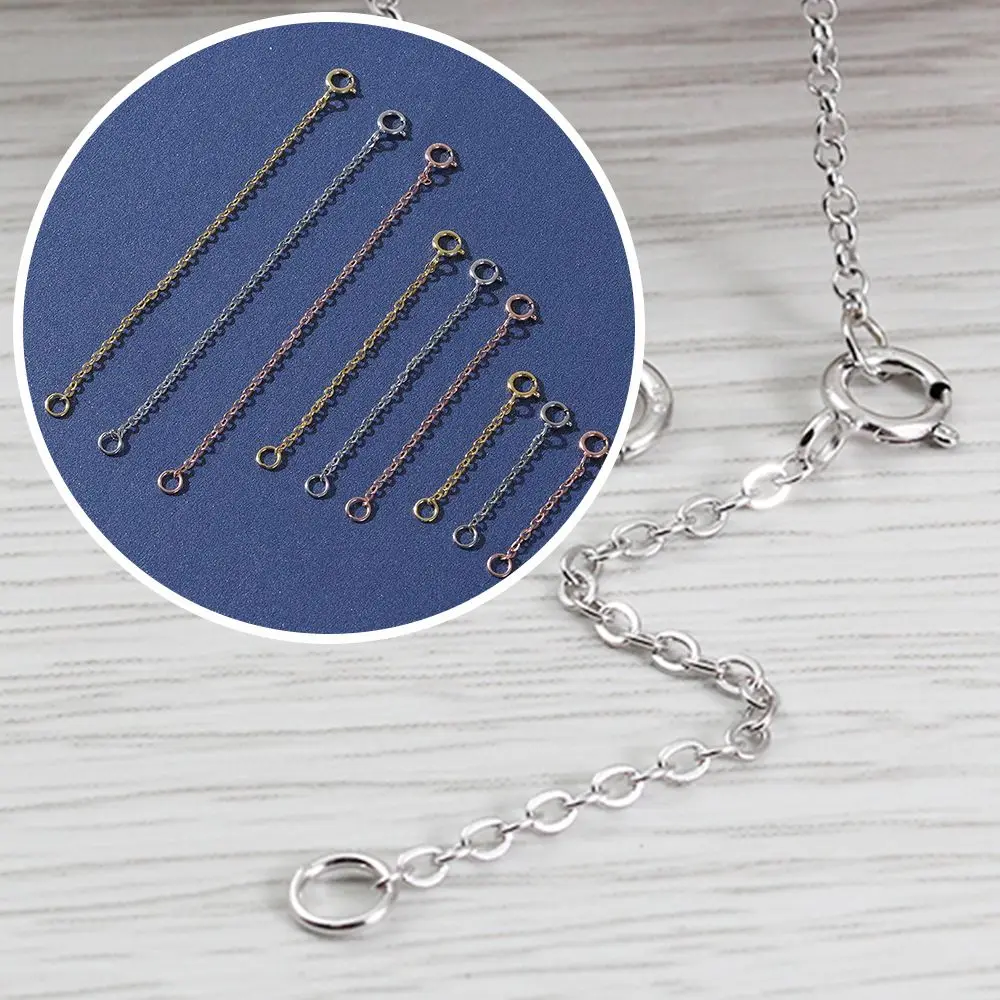 Chain Extender for Bracelet Necklace Gold Silver Rose Gold Stainless